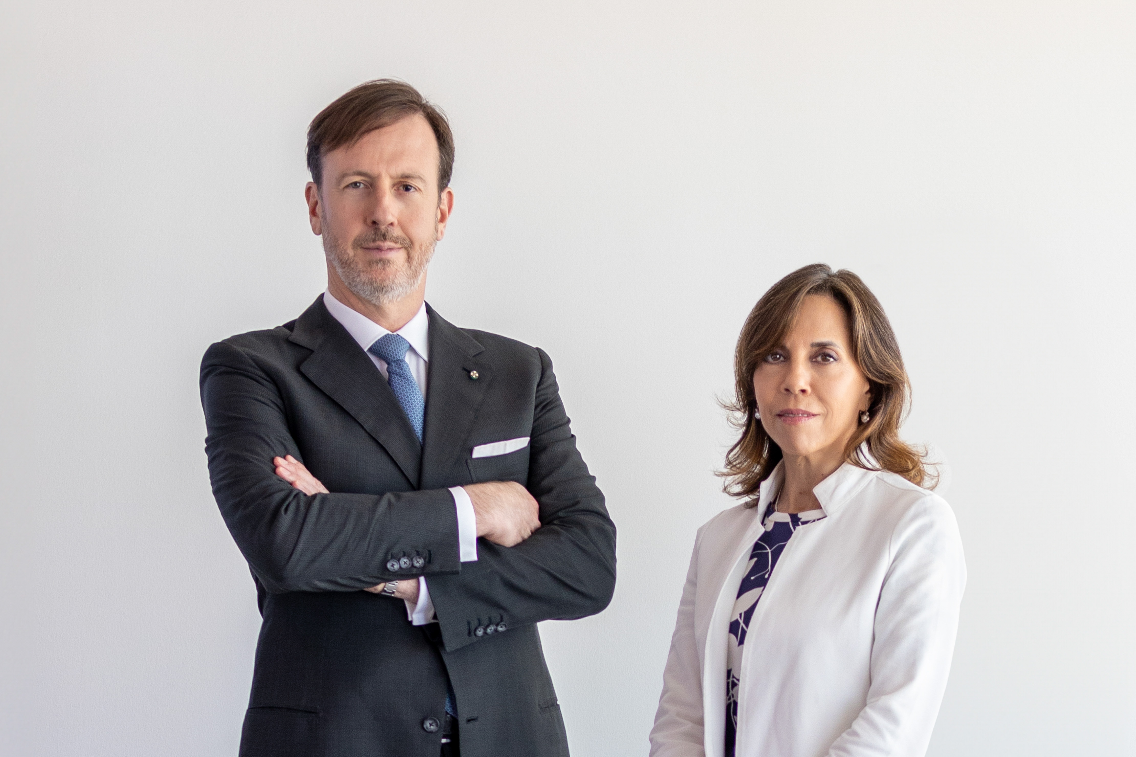 Fabrizio Palermo e Barbara Marinali