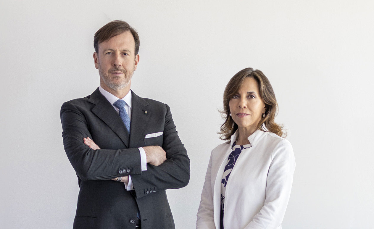 Fabrizio Palermo e Barbara Marinali